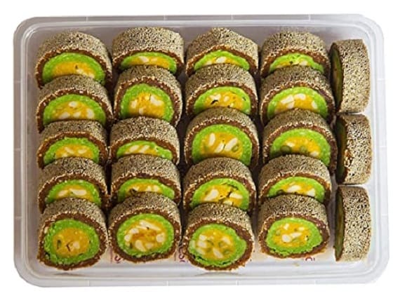 Kesar Anjeer Roll - Pullareddy Sweets
