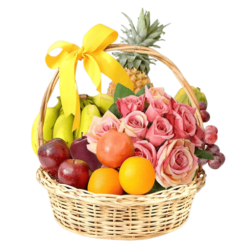 Blooming Flory Fruit Basket